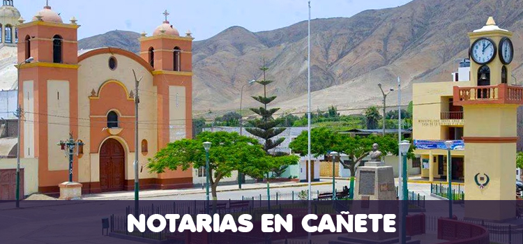 NOTARIAS EN CAÑETE