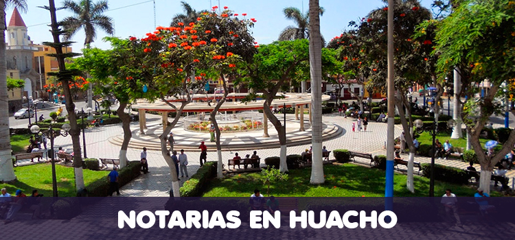 NOTARIAS EN HUACHO