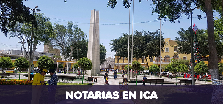 NOTARIAS EN ICA